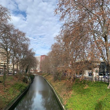Gare Matabiau Toulouse Agreable Appartement Au Bord Du Canal Exteriör bild