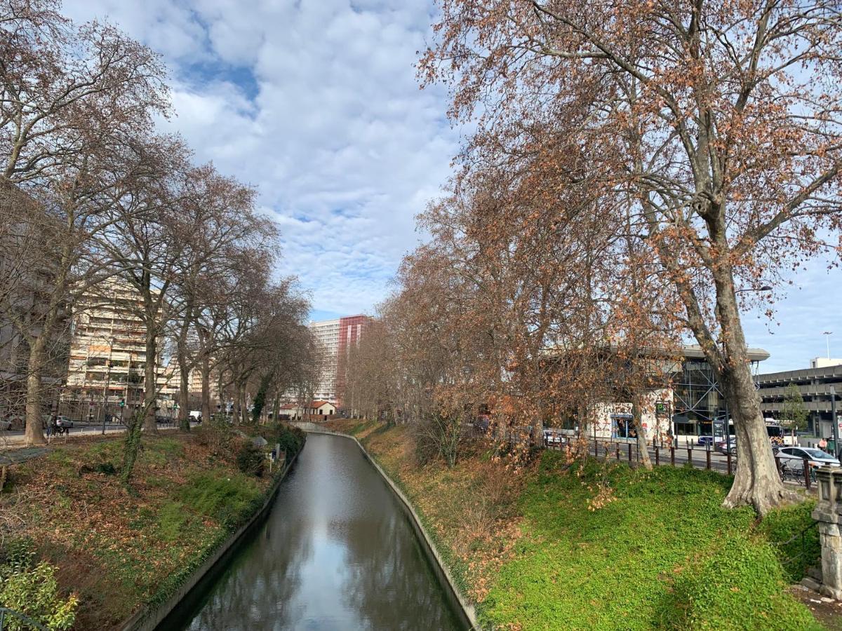 Gare Matabiau Toulouse Agreable Appartement Au Bord Du Canal Exteriör bild