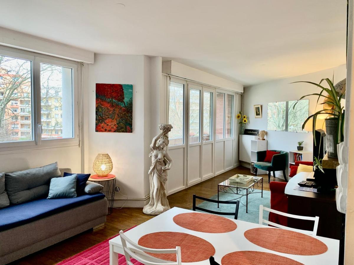 Gare Matabiau Toulouse Agreable Appartement Au Bord Du Canal Exteriör bild